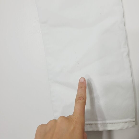 Gap Jeans Women's White Cotton Blend Low Rise Cropped Slim Fit Jeans Size 6 - Picture 4 of 14